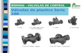 BERMAD - VALVULAS DE CONTROL Válvulas de plastico Serie 100.