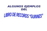 Records Guinnes Del Mundo