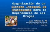 Organización de un Sistema Integral de Tratamiento para la Dependencia de las Drogas Luis Alfonzo B. MD Comisión Interamericana para el Control del Abuso.