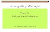 Iconografía y Mitología Tema 5. Ciclos de la mitología griega ©Javier Itúrbide. UNED Tudela. 2010.