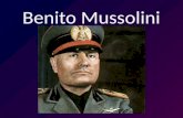 Benito Mussolini. Benito Mussolini Maltoni,tambien coinocido como el Duce,nació en Forlì (Italia) el 29 de julio de 1883. Sus padres fueron Alessandreo.