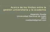 Alejandro Rueda Universidad Nacional de Luján 2013 ruedaale@gmail.com.