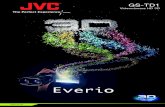 Catalogo Videocamara 3D Full HD JVC GS-TD1 - JVC España