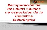 2º Taller de Reciclado de Residuos Industriales Rosario - Argentina.
