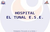 HOSPITAL EL TUNAL E.S.E.. VIGILANCIA EPIDEMIOLÓGICA.