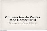 Convención de ventas mac center 2013