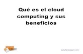 Servicios cloud y sus beneficios