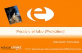 Pedro y el lobo (Prokofiev) Educación Parvularia Fuente: //.