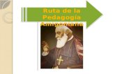 Presentar la Ruta de la Pedagogía Amigoniana, es hacer un recorrido retornando al pasado de las Hermanas Terciarias Capuchinas de la Sagrada Familia,