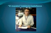 Indalecio…el maestro Indalecio Castellanos, conocido periodista radial, narró parte de su experiencia, gustos e intereses. EXPERIENCIA RADIAL: 25 años.