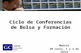 Ciclo de Conferencias de Bolsa y Formación Madrid 30 Junio, 1 y 2 de Julio.
