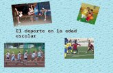 El deporte en la edad escolar. Art. 2: Se entenderá por deporte todo tipo de actividades físicas que, mediante una participación, organizada o de otro.