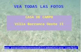 Fotos Villa Barranca Oeste II. Casa De  Campo