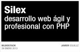 Silex, desarrollo web ágil y profesional con PHP