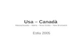 Usa – canadà 2005