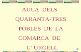 Pobles Urgell