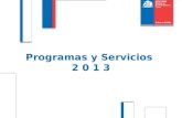 Programas y Servicios 2 0 1 3. ¿Quiénes somos? El Servicio de Cooperación Técnica (SERCOTEC), es una corporación de derecho privado, dependiente del Ministerio.