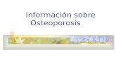 Información sobre Osteoporosis. ¿Para qué sirven los huesos? Para proteger a la médula ósea. Para almacenar minerales esenciales (calcio, sodio, magnesio,