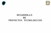 Niveles de desarrollo de tecnología DESARROLLO DE PROYECTOS TECNOLOGICOS.