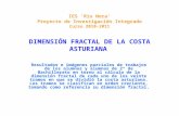 Dimensión fractal de la costa asturiana