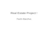 Real Estate Project ! Fazim Bacchus. Mi Casa Tengo una vivienda unifamiliar con 4 dormitorios, 3 baños, lavadero, comedor, cocina y una sala de estar.