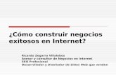 Como Construir Negocios Exitosos en Internet - Ricardo Zegarra