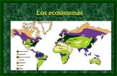 Los ecosistemas. Toda la superficie terrestre, a excepción de las zonas heladas de la Antártica y Groenlandia son parte de un ecosistema. Un Ecosistema.