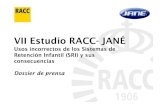 VII Estudio RACC- JANÉ