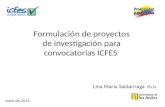 Taller ICFES Formulación Proyectos de Investigación