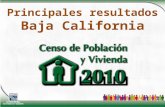 En 2010, en Baja California somos 3 155 070 habitantes: 50.4% 49.6%