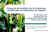 Dr. Alejandro Diaz Bautista, Proyecto de Demanda Alimentos Tijuana Abril 2003