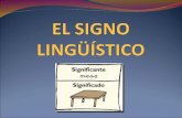 ¿A QUÉ LLAMAMOS SIGNO? - Tradicionalmente se dice: un signo es la representación de algo. - La Real Academia Española () de la Lengua lo define.