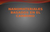 ¿Qué son los nanomateriales? Tipo de nanomateriales basados en el carbono que nos vamos a encontrar: FullerenosGrafenosNanotubos de carbonoNanocebollas.