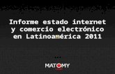Informe: Estado de Internet y del comercio electrónico en Latinoamérica