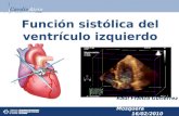 Función sistólica del ventrículo izquierdo Raúl Franco Gutiérrez Alberto Bouzas Mosquera 16/02/2010.