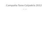 Campaña Tono Colpatria 2012 CIS - SAC. Campaña Tono Colpatria 2012 CAMPAÑA DE EXPECTATIVA La campaña de expectativa de Tono Colpatria conto con 3 elementos: