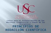 Taller redacción científica en español  final