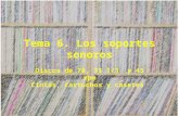 Tema 6. Los soportes sonoros Discos de 78, 33 1/3 y 45 rpm Cintas, cartuchos y casetes.