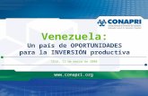 Venezuela: un país de oportunidades para las inversiones productivas