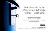 Reutilización de la Información del Sector Público Risp - OpenData.