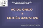 ÁCIDO ÚRICO Y ESTRÉS OXIDATIVO UVILLA RECUPERO, ANA LAURA Laboratorio de Enfermedades Metabólicas y Cáncer.