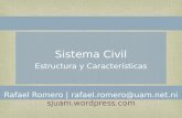 Sistema Civil Estructura y Características Rafael Romero | rafael.romero@uam.net.nisjuam.wordpress.com.