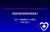 PSICOFISIOLOGIA I LIC. CARMEN S. LOPEZ CAP. NO. 1.
