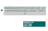 INMUNOPATOLOGÍA DE LA HIPERSENSIBILIDAD TIPO II Margarita Paz Inmunología UMG - 2012.