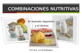Combinaciones nutritivas Aparato digestivo y stress