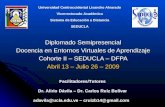 Diplomado Semipresencial Docencia en Entornos Virtuales de Aprendizaje Cohorte II – SEDUCLA – DFPA Abril 13 – Julio 26 – 2009 Universidad Centroccidental.