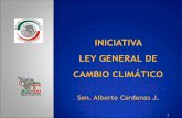 1. 2 ÍNDICE Ley General de Cambio Climático Propósito. Directrices y Metas. Autoridad y coordinación. Instrumentos: Planes y programas Fondo Verde Mexicano.