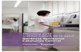 Memòria Gèrència Territorial Catalunya Central 2012, ICS.