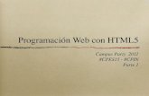 Programación web con HTML5