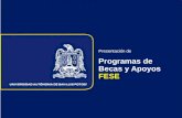 FESE Presentación de Programas de Becas y Apoyos FESE.